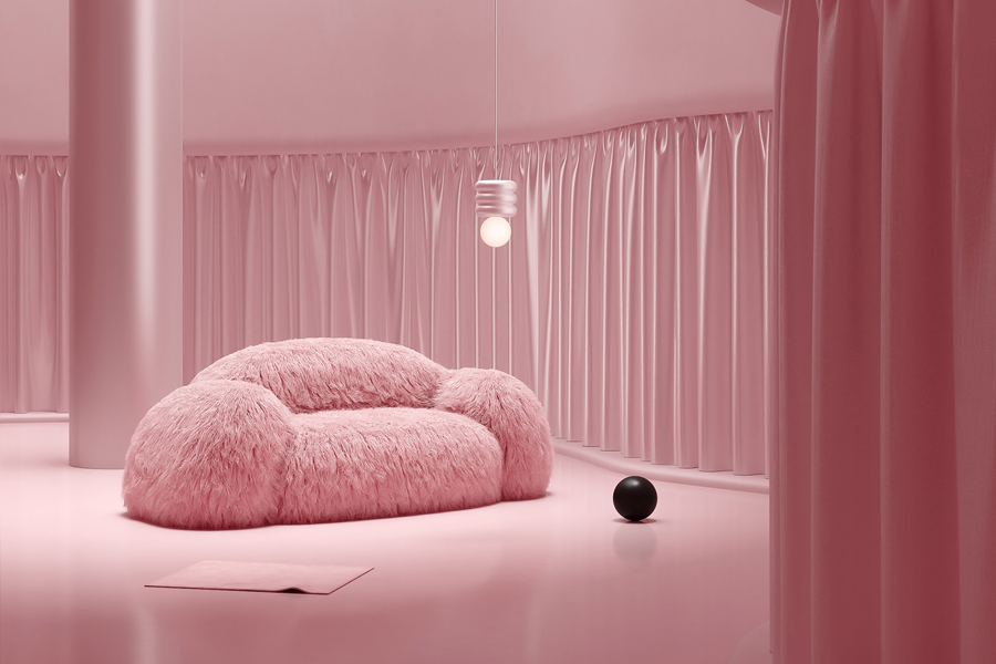 soft plush couch